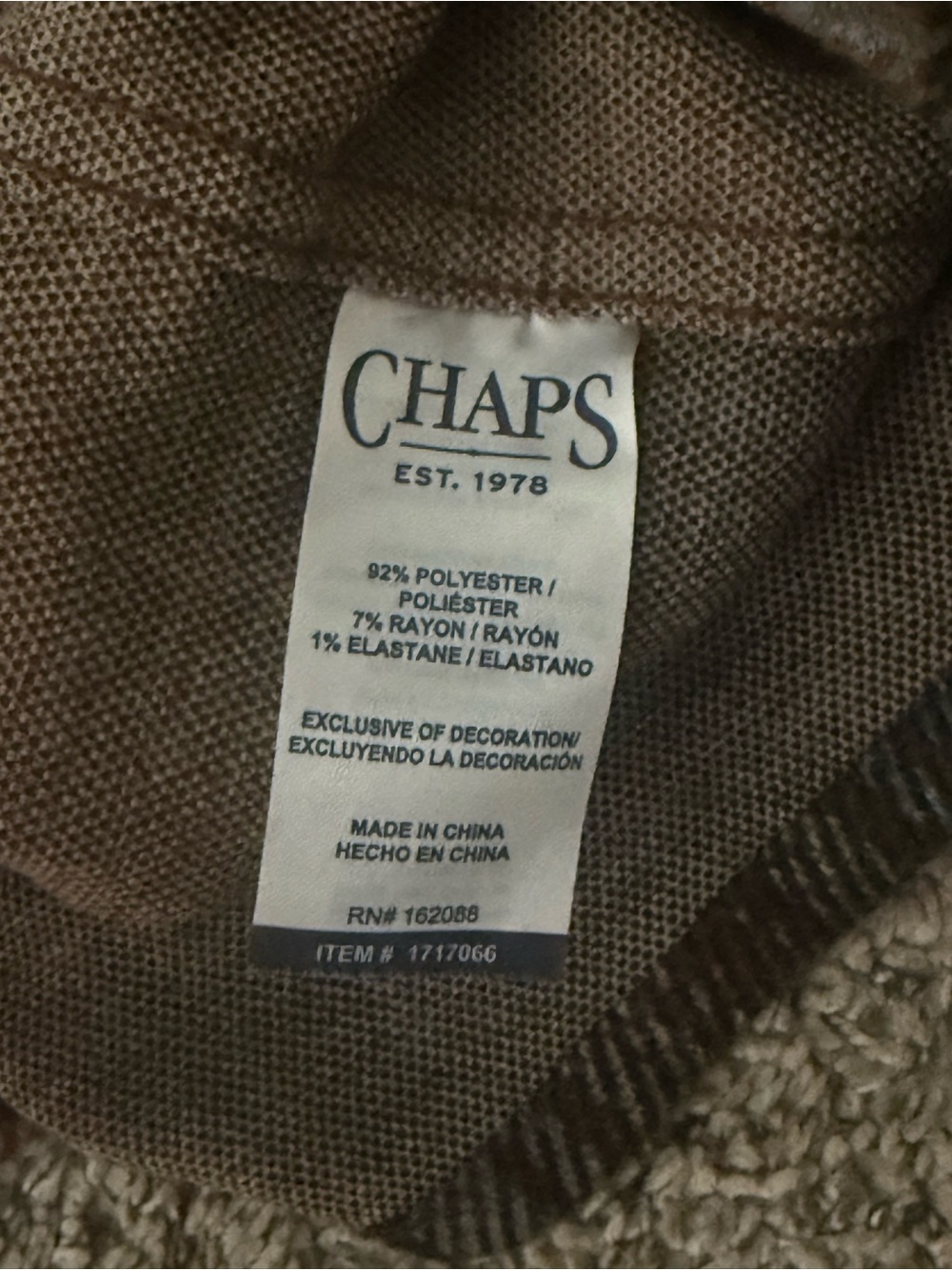 Chaps Shirt Jacket - Picture 3 of 4
